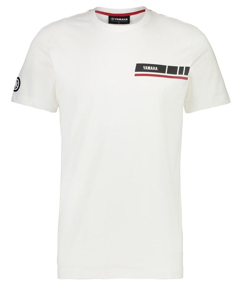 T-Shirt Revs GLADSTONE Yamaha blanc