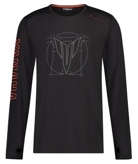 T-Shirt Manches Longues MT BOISE Yamaha noir