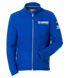 Veste polaire Yamaha pour homme bleue