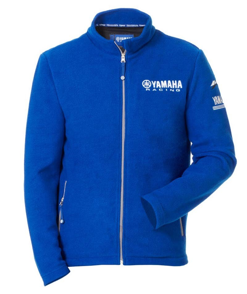 Veste polaire Yamaha pour homme bleue
