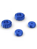 Composants anodisés bleus pour leviers Gilles Tooling