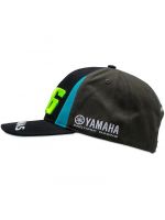 Logo Yamaha Factory Racing de la casquette VR46 Petronas 2021