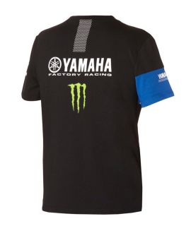 Dos du t-shirt Monster Energy Yamaha Racing Team
