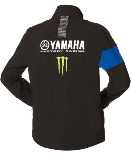 Dos de la veste Monster Energy Yamaha Racing Team