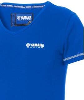 Détail du t-shirt Paddock Blue ROMA Femme