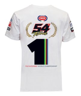 Dos du t-shirt Yamaha Toprak Champion du monde