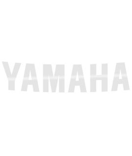 Sticker Yamaha rétro-réfléchissant argent pour jante avant