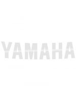 Sticker Yamaha rétro-réfléchissant argent pour jante avant