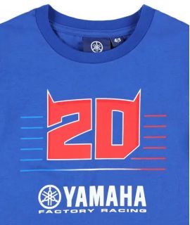 T-shirt Quartararo Yamaha 2023 Bleu Enfant