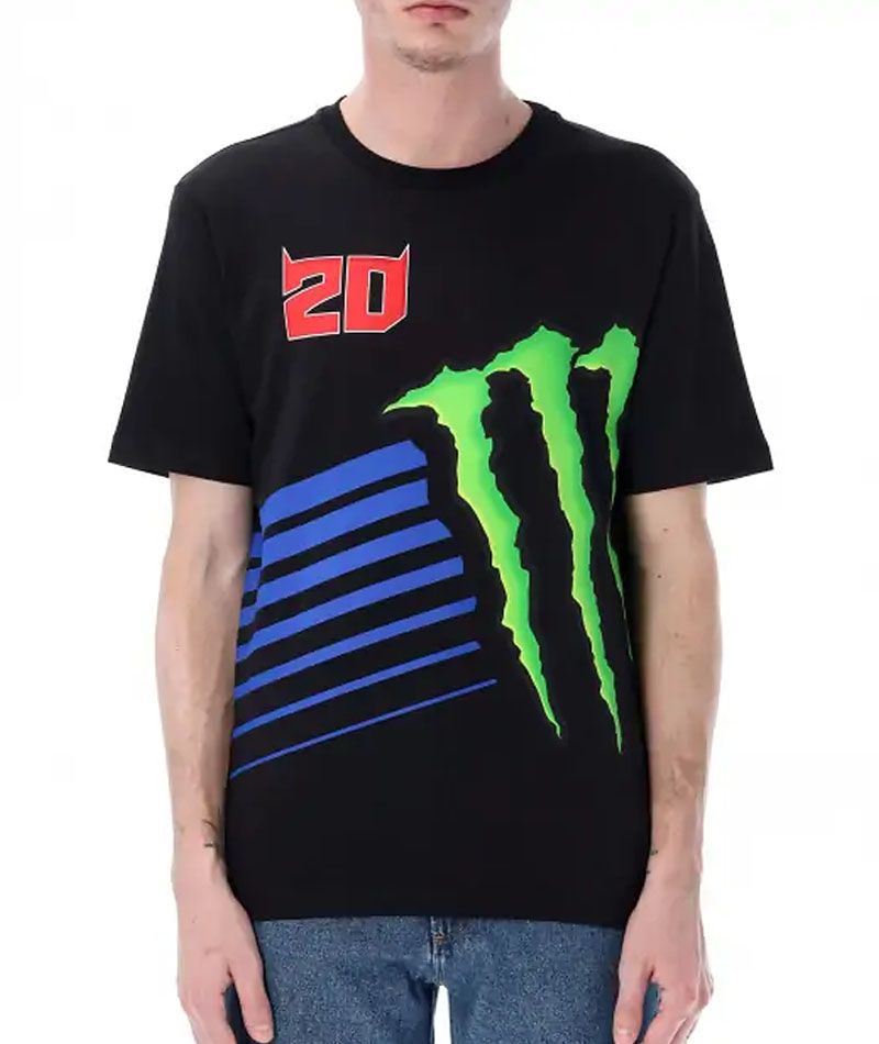 T-shirt Quartararo Monster Energy 2023 Big Logo