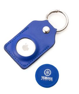 Porte clés pour Airtag Yamaha Paddock Blue