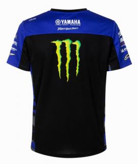Dos du t-shirt Monster Yamaha MotoGP Replica 2024