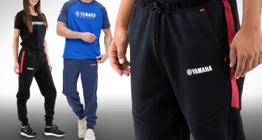 Gamme complète des pantalons de jogging Yamaha