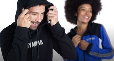 Collection de sweat-shirts à capuche Yamaha