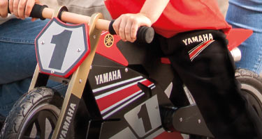 Collection des vélos et draisiennes Yamaha