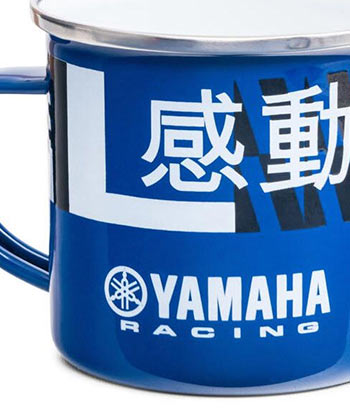Mug Yamaha Racing bLUcRU émaillé