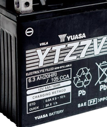 Batterie XMAX 125 (21-) YTZ7V