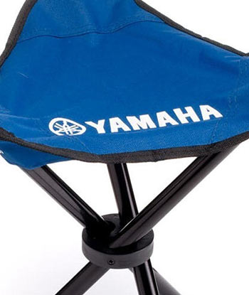 Tabouret Yamaha 3 pieds bleu